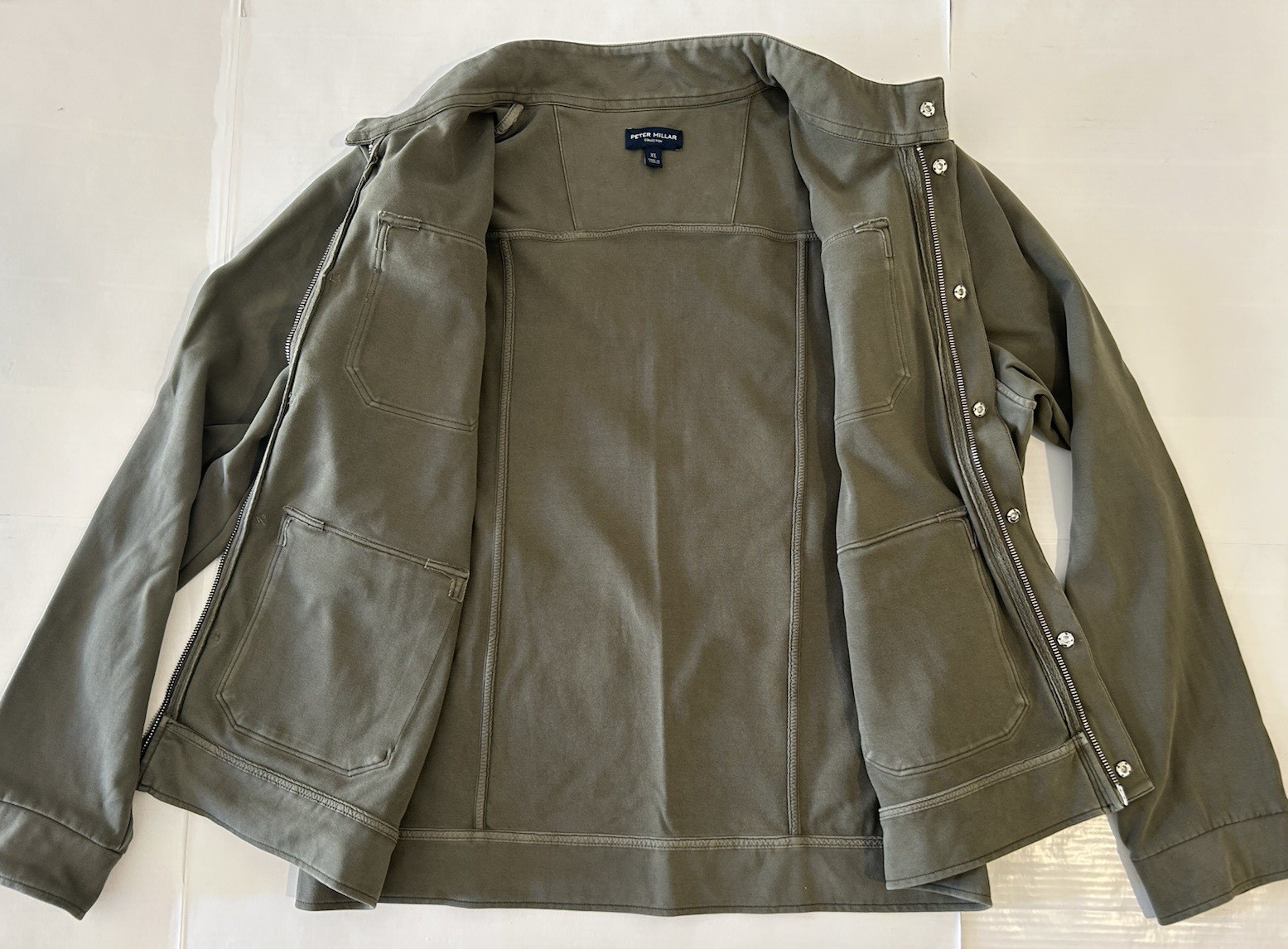 Peter Millar Jacket Men XL Performance Moleskin C… - image 16