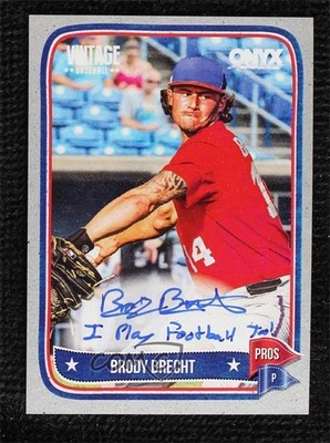 2024 Onyx Vintage Extended 2/10 Brody Brecht #VABRBR Auto 0j81