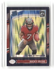Bucky Irving 2024 Donruss Optic Purple Shock