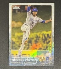 Yordano Ventura 2015 Topps Chrome Refractor #136 - Kansas City Royals
