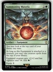 Summoning Materia #72 (R) Commander: Final Fantasy