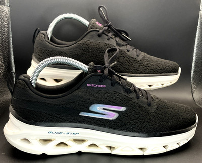 Skechers Glide Step Go Run   Women s Size 8.5 US   Black   Used Good Condition  