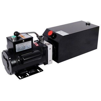 Hydraulic Shop Press Pump for Car Lifts, 2-Post & 4-Post Lifts, 220V, 10 Quart