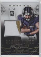 2015 Panini Prestige Extra Points Gold 27/50 Maxx Williams Jumbo Patch 1x1