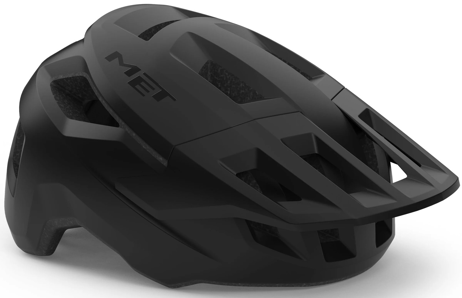 Met Shelter Casco Mountain Bike Nero Ciclismo MTB Strada Ventilato Bici da Corsa