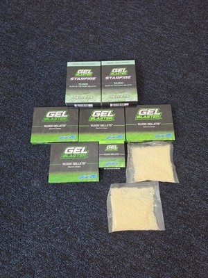 NEW Gel Blaster Gellets Electric Green & Glow In The Dark - 80,000 Total