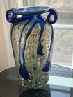 Murano Sommerso Venitian Glass Vase