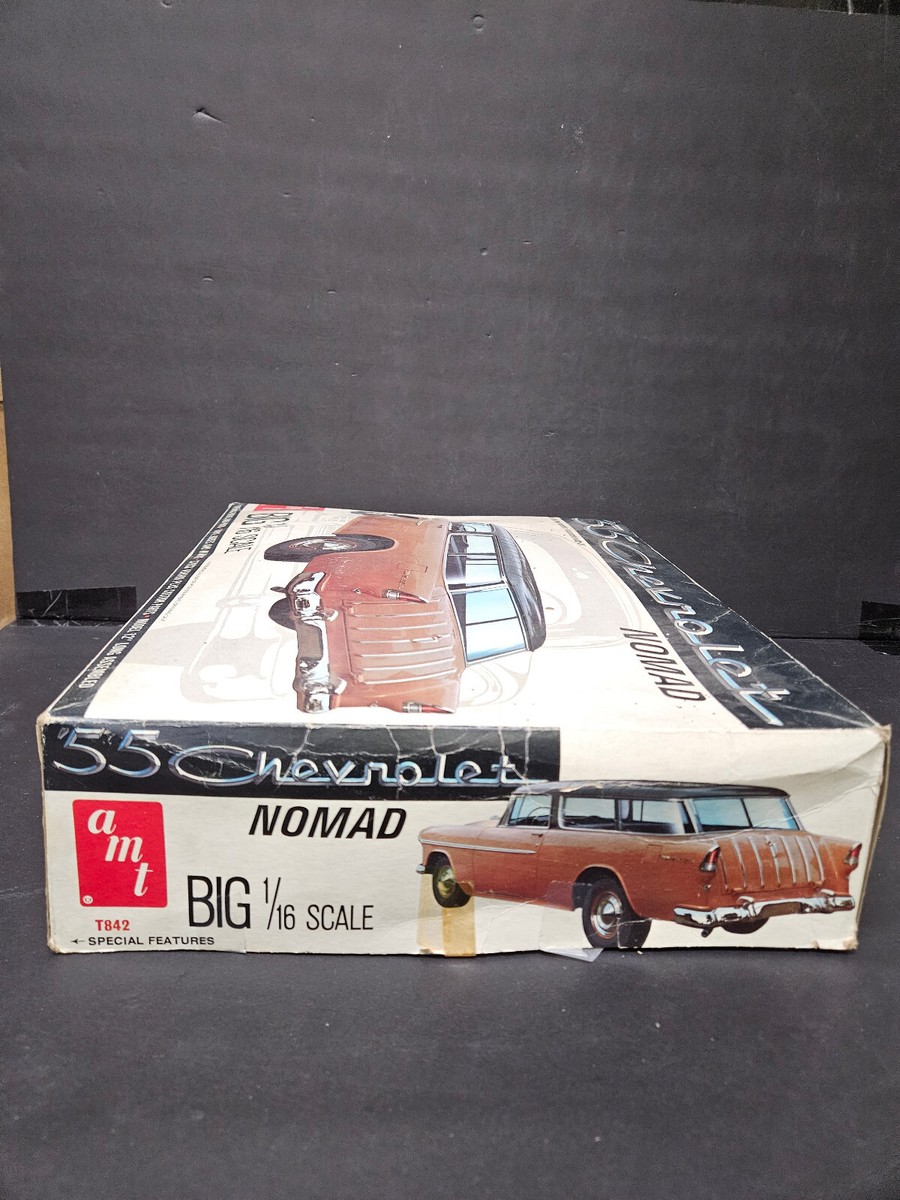VINTAGE AMT 1/16 BIG SCALE 1957 '57 CHEVY NOMAD MODEL KIT