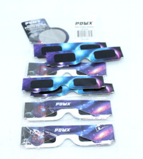 PowX Approved Solar Eclipse Glasses 10-Pack CE/ISO Certified 1 Phone Filter