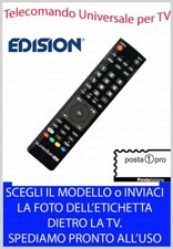 TELECOMANDO UNIVERSALE per DECODER SAT e DIGITALE EDISION SCEGLI MODELLO