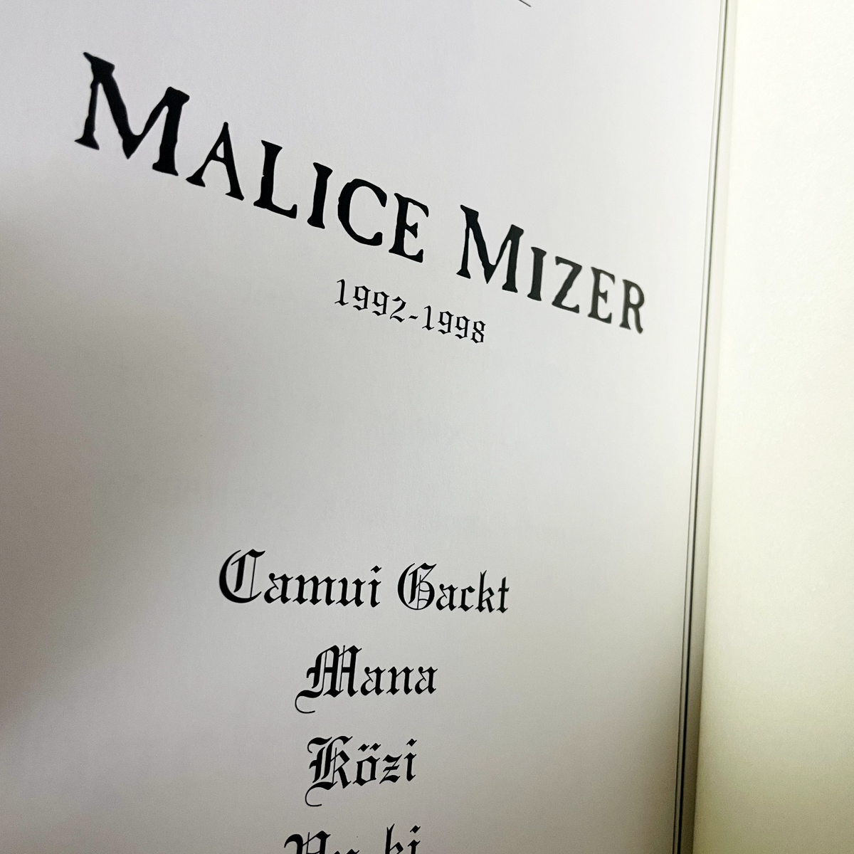 Malice Mizer Retour 1992 1998 Gackt Mana Visual Kei Jrock Japan