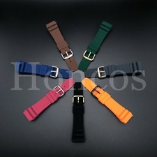 Fits for Seiko Diver Watch Band Strap SKX007 SKX009 22mm Color Rubber Z22 4FY8JZ