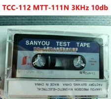 NEW 1pc Test Tape Replace For TCC-112 MTT-111N 3KHz 10db
