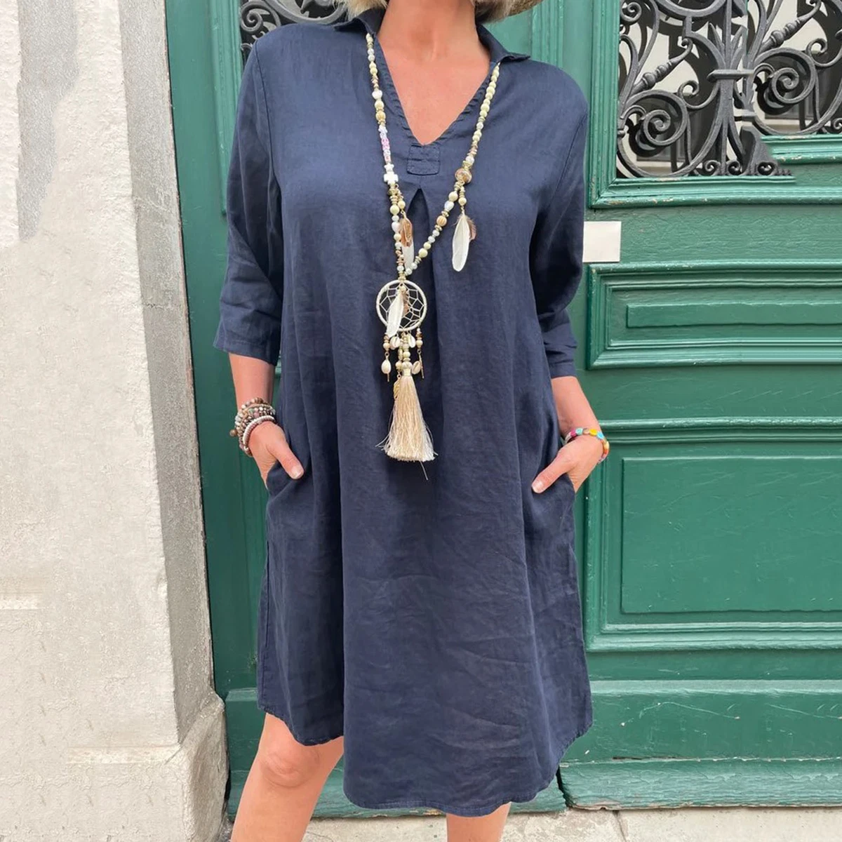 Simple shop boho dress