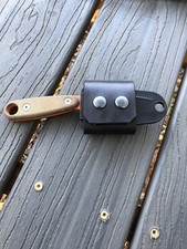 ESEE IZULA 2 Cinghia Scout Orizzontale da Trasporto in Pelle - NERO