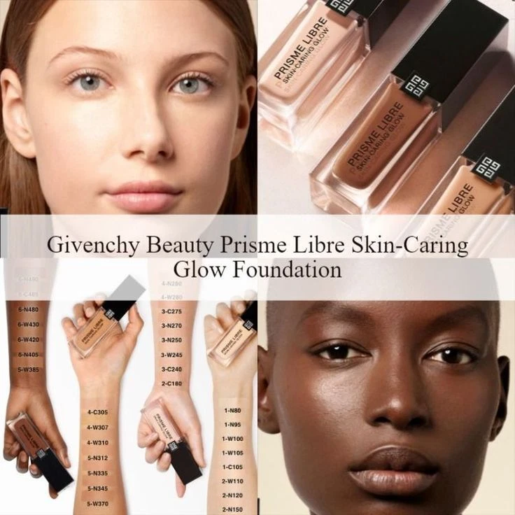 Givenchy Foundation Prisme Libre Skin Caring Glow * Discontinued * Choose Shade - Image 4 of 4