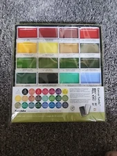 Kuretake Gansai Tambi Paint Color Set, 24ct