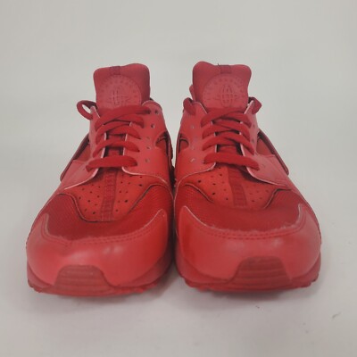 Nike Men's Air Huarache 318429-660 Red Running Shoes Sneakers Size