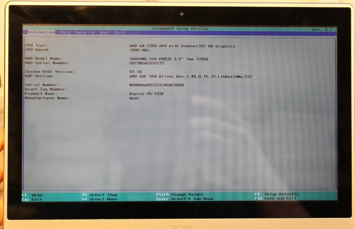 Acer Aspire V5 MS2377 Laptop 120GB Hard Drive 6GB Ram | EBay