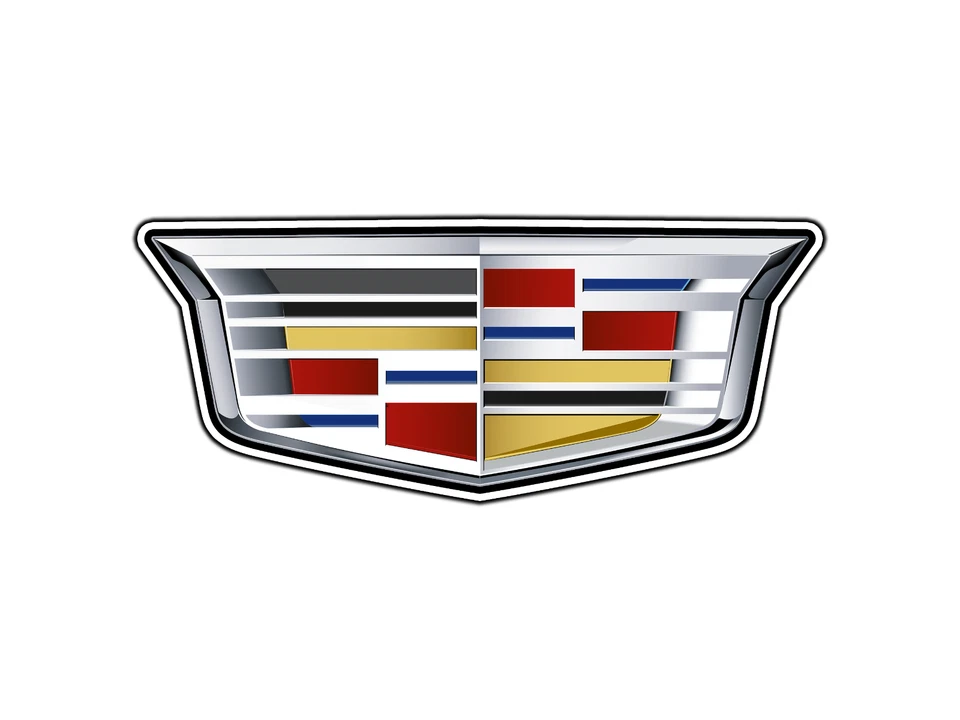 Cadillac Logo #1 Sticker Waterproof Vinyl Decal Die-Cut Laptop Car