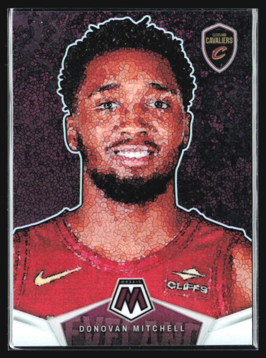 2023-24 Panini Mosaic Micro Mosaic #23 Donovan Mitchell ssp