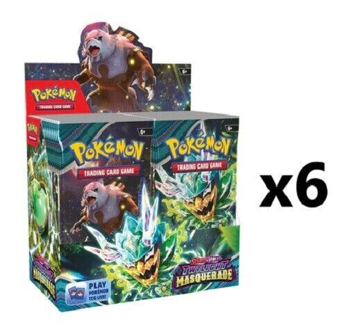 Pokemon Twilight Masquerade Booster Box Case - 216 packs - Brand New! Ships 5/23