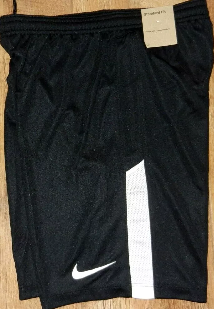 New NIKE Academy BOYS Nike shorts Junior AGE 11 13 Black White