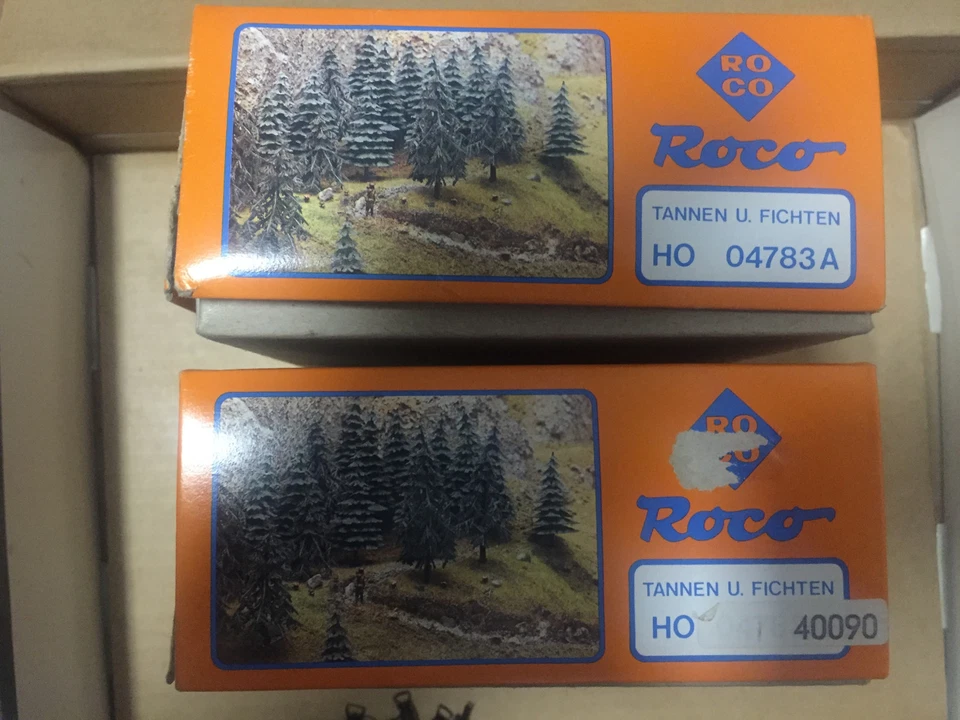 ROCO 40090 2 x Packungen Tannen + Fichten NEU + OVP - Bild 3 von 3