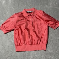 Vintage Westbound Top Womens Size 8 Collard Short Sleeve Top