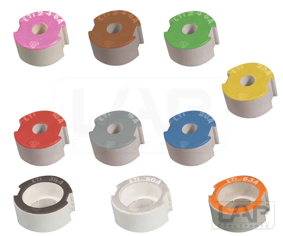 ETI 1 Stück DIAZED Paßhülsen DI DII DIII Passschrauben E27 E33