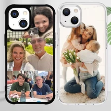 Personalised Custom Photo Case Cover For iPhone 16 15 14 13 12 11 Pro XS Max 8