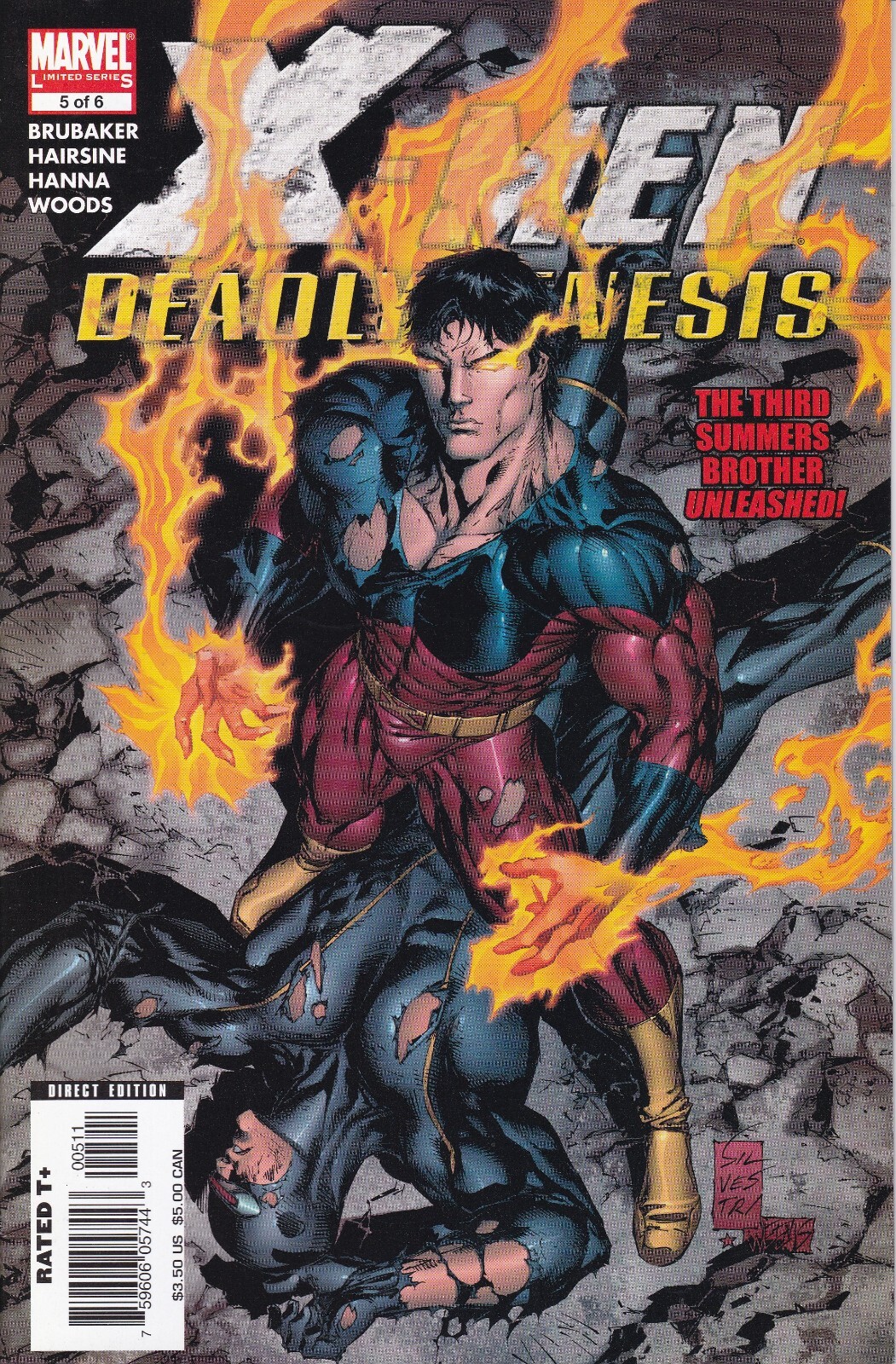 X-MEN DEADLY GENESIS (2006) #5 - Back Issue