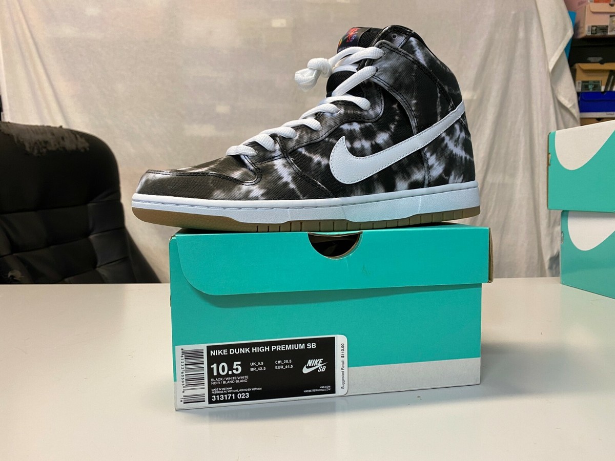 Size 10.5 - Nike Dunk Premium SB High Tie Dye for sale Size 10.5 - Nike Dunk Premium SB High Tie Dye for sale