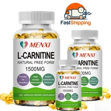 L-carnitine Capsule Fat Burning, Weight Loss,Muscle Gain, Metabolism 10-120Pills