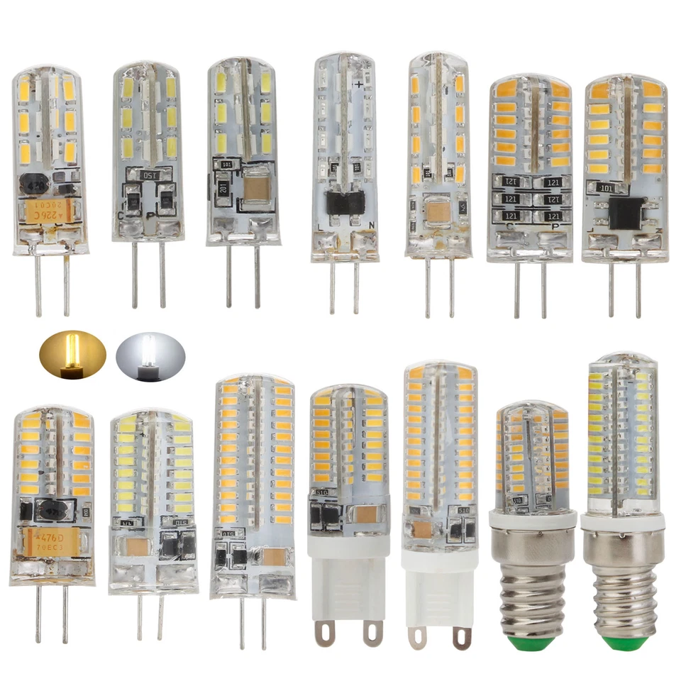 G4 G9 LED Bulb AC DC 12V 220V Dimmable 3014 2835 COB SMD Replace Halogen Lamp - Image 2 of 4