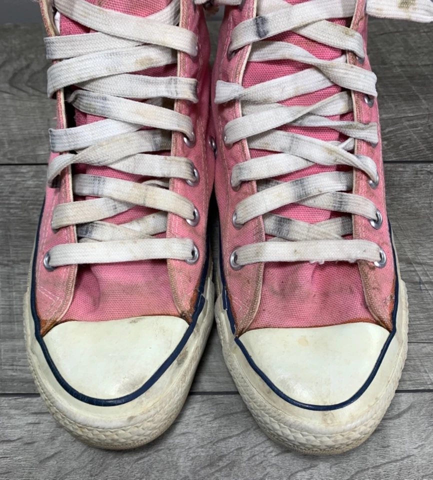 De Colección Converse All Star Chucks Taylor Hechas en EE. UU. Zapatillas altas para hombre Talla 6.5 Foto 4 de 4