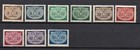 Briefmarken Satz Deutsches Reich Generalgouvernement 1940 m. Falz s. Scan