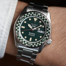 Seiko 5 Sports x Rowing Blazers Green Dial Da...