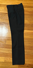 Zara Women's Black Dress Pants   Slim Fit Straight Leg Stretch  Size M