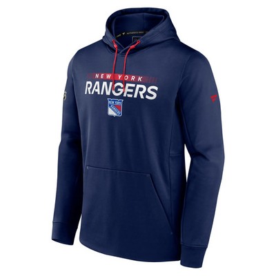 New York Rangers NHL Fanatics Authentic Pro Rink Performance Hoodie