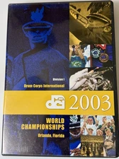 DCI - 2003 Drum Corps International Championships, Division I, DVD