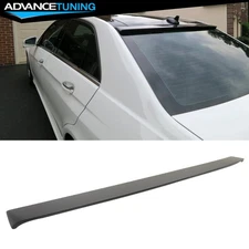 Fits 10-16 Benz W210 E-Class 4DR L Style Windshield Roof Spoiler ABS Matte Black