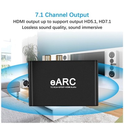 Upgrade TV Audio Quality with eARC Converter