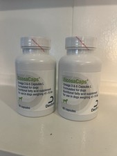 EicosaCaps Omega 3 for Dogs Under 40 lbs 60ct 2 Bottles