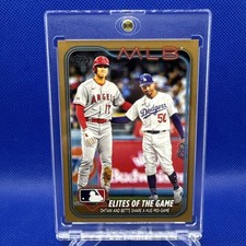 2024 Topps #138 Elites of the Game Shohei Ohtani/Betts Gold /2024 Angels/Dodgers