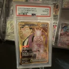 Pokemon Rocket's Mewtwo ex Hyper Rare Holo PSA 10 DRI #240 280 HP EN 2025