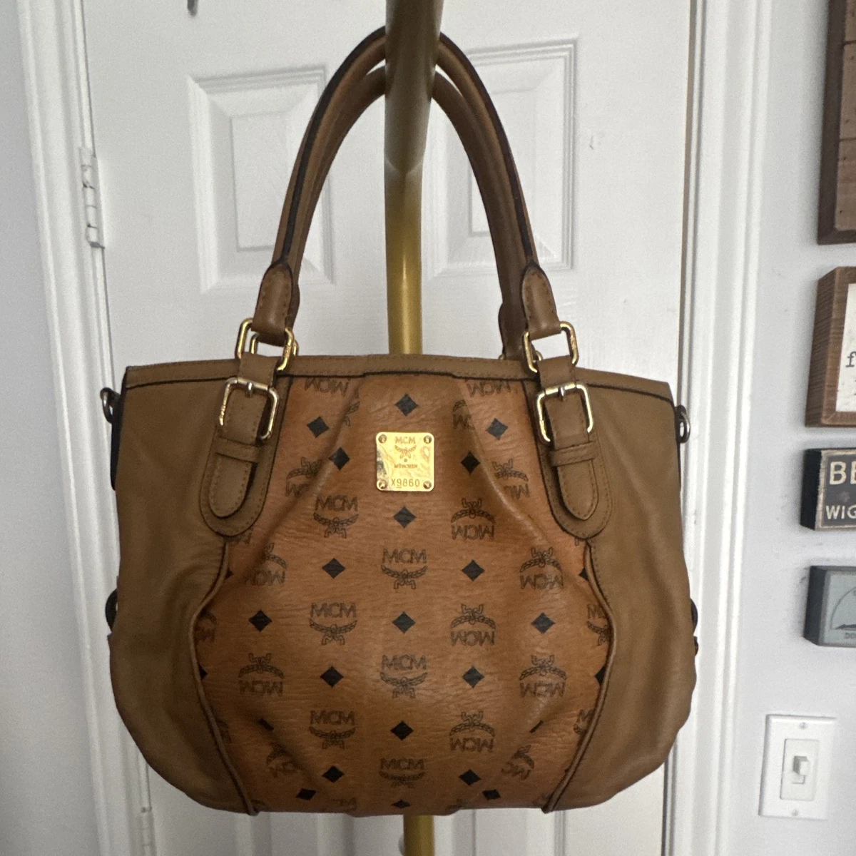 MCM Satchel/Top Handle Bag Brown Bags & Handbags for Women for