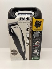 Wahl Clipper USA Deluxe Corded Chrome Pro, Complete Hair and Trimming Kit