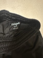 Cat Jack boy's short size 4/5 black elastic waist with drawstring