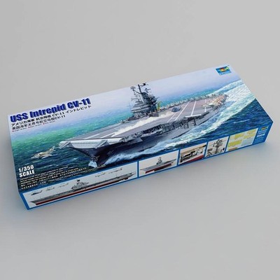 1/350 Trumpeter 05618 USS Intrepid CV-11 Navy Battleship Static Model Warship
